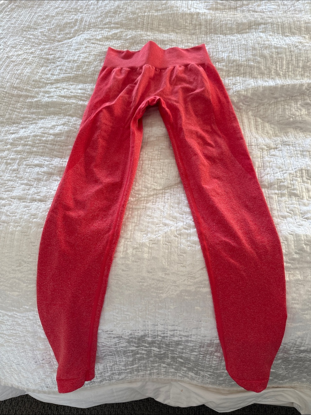 NVGTN Red Fleece Leggings